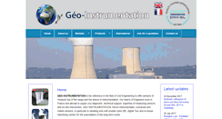 Desktop Screenshot of geo-instrumentation.com